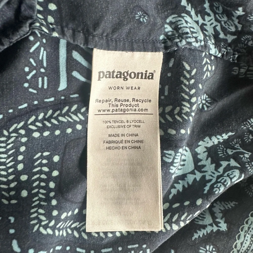 Patagonia Lost Wildflower Dress Medium - Picture 5 of 7
